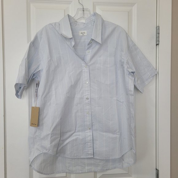 Light blue relaxed short sleeve - Picture 6 of 6